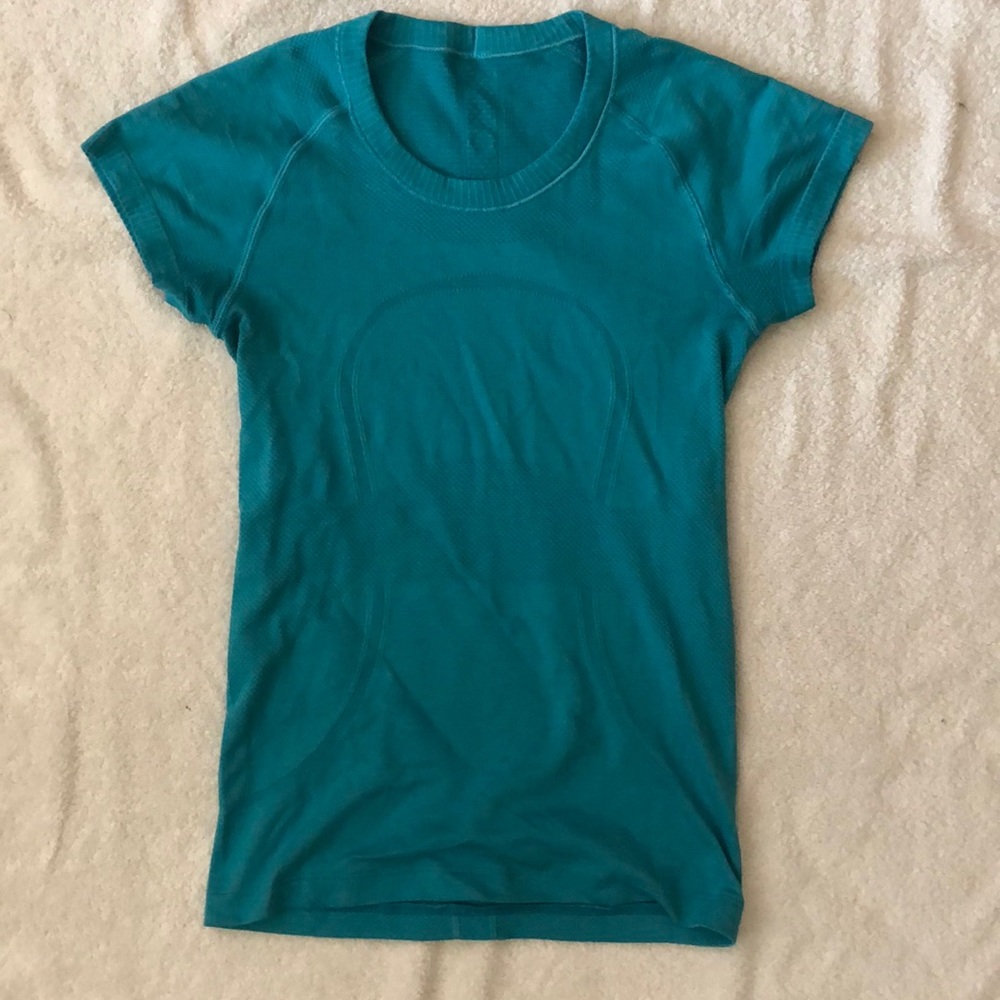 Blue swiftly top